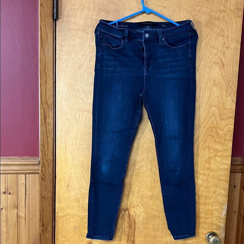 Liverpool Women's Deep Indigo Skinny Jeans